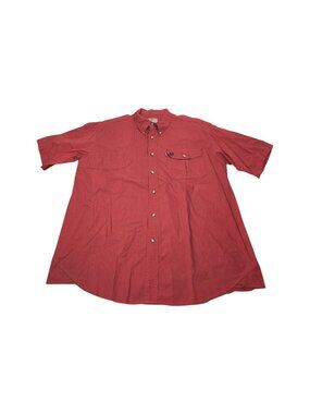 Beretta Vented Shooting Shirt Red Short Sleeve Men's XL Hunting Fishing Outdoor